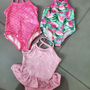 Three swimming suit for girls ,